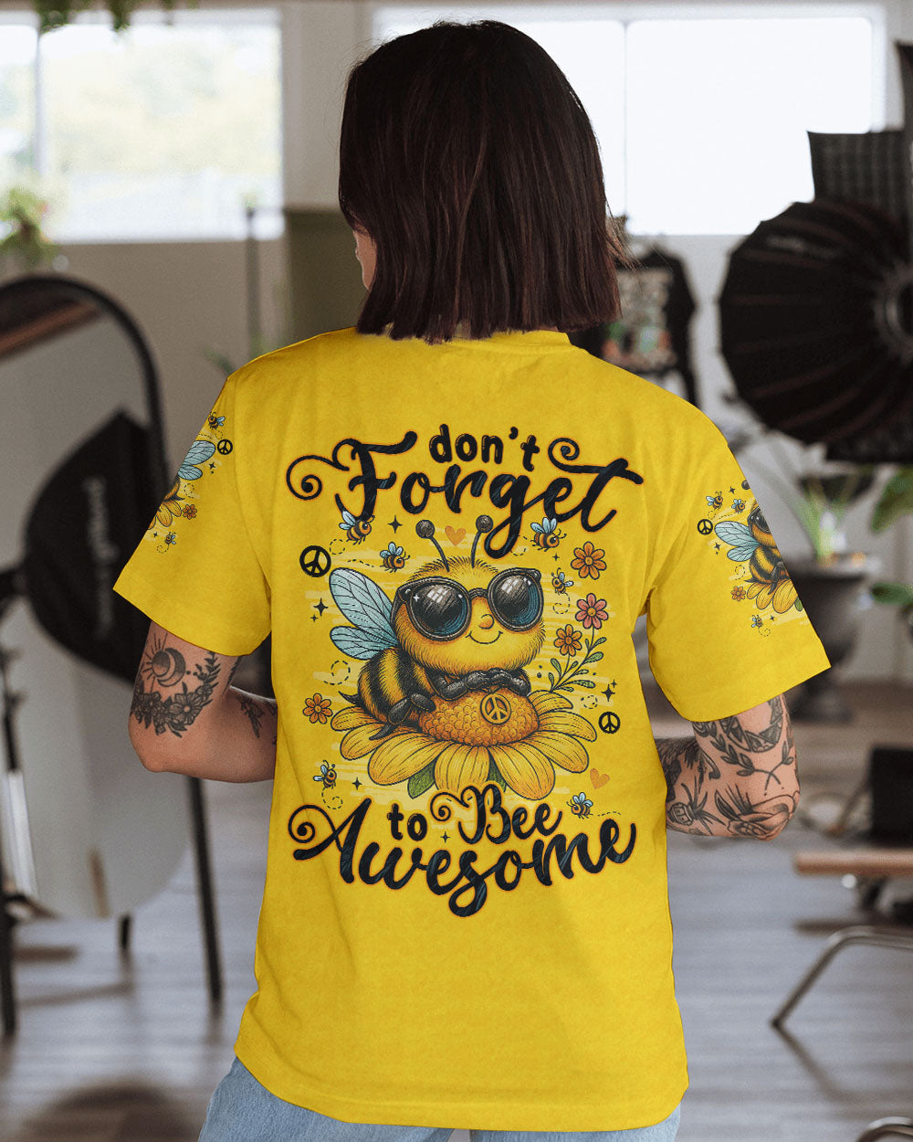DON'T FORGET TO BEE AWESOME ALL OVER PRINT - TYTM1806251