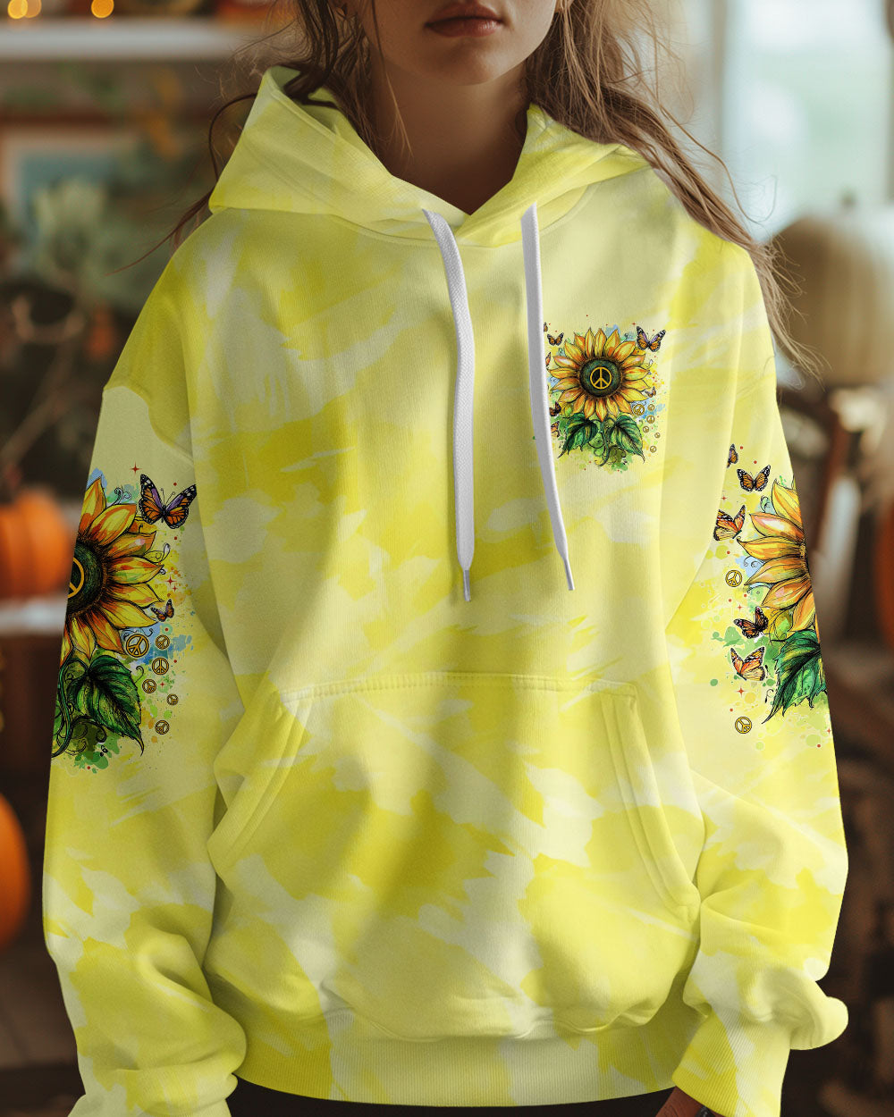 LET IT BE SUNFLOWERS ALL OVER PRINT - TYTM1809242