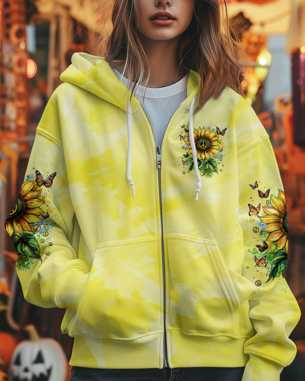 LET IT BE SUNFLOWERS ALL OVER PRINT - TYTM1809242