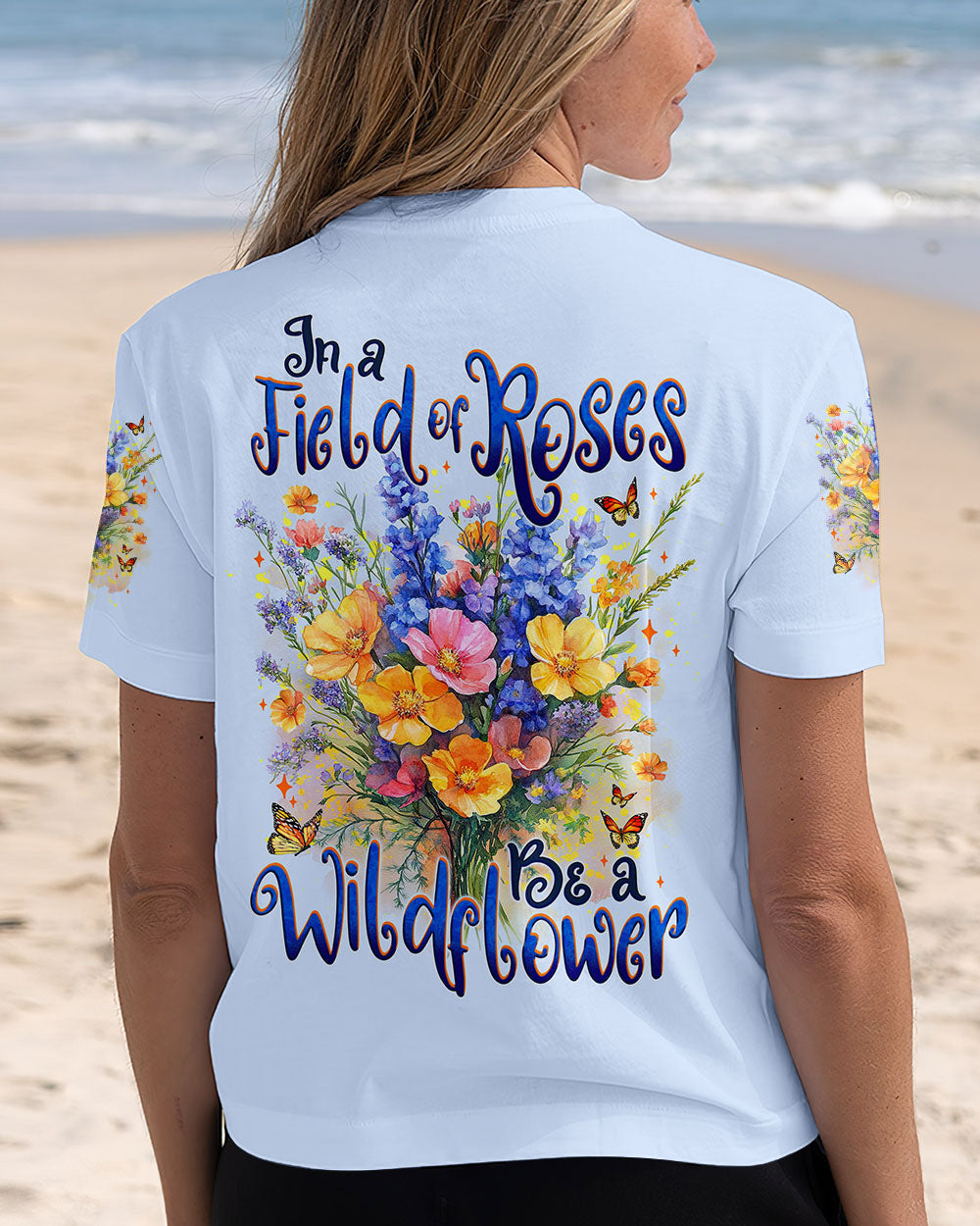 BE A WILDFLOWER ALL OVER PRINT - TYTM1902252