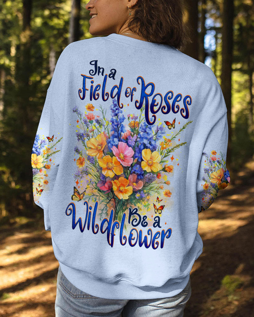 BE A WILDFLOWER ALL OVER PRINT - TYTM1902252