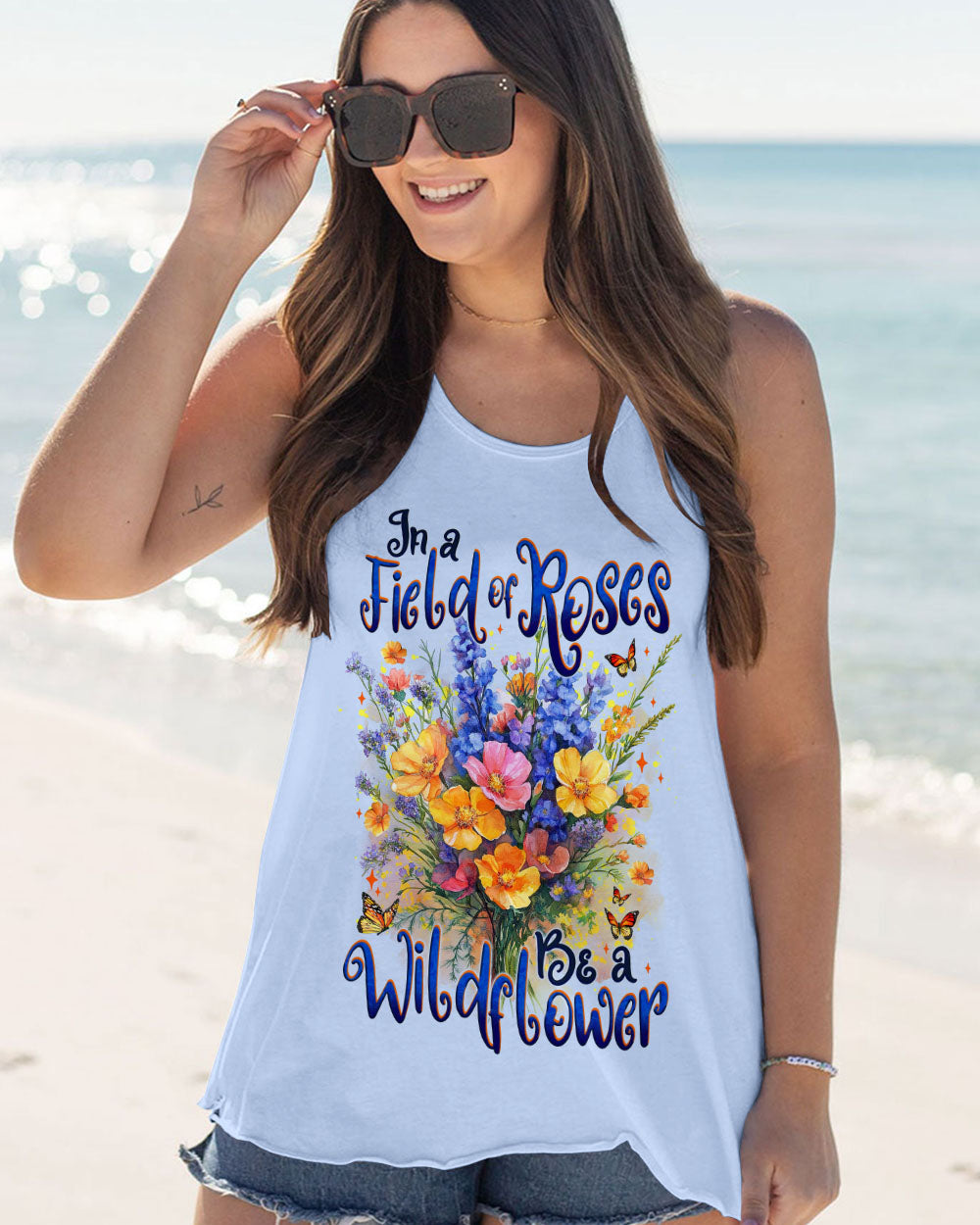 BE A WILDFLOWER ALL OVER PRINT - TYTM1902252