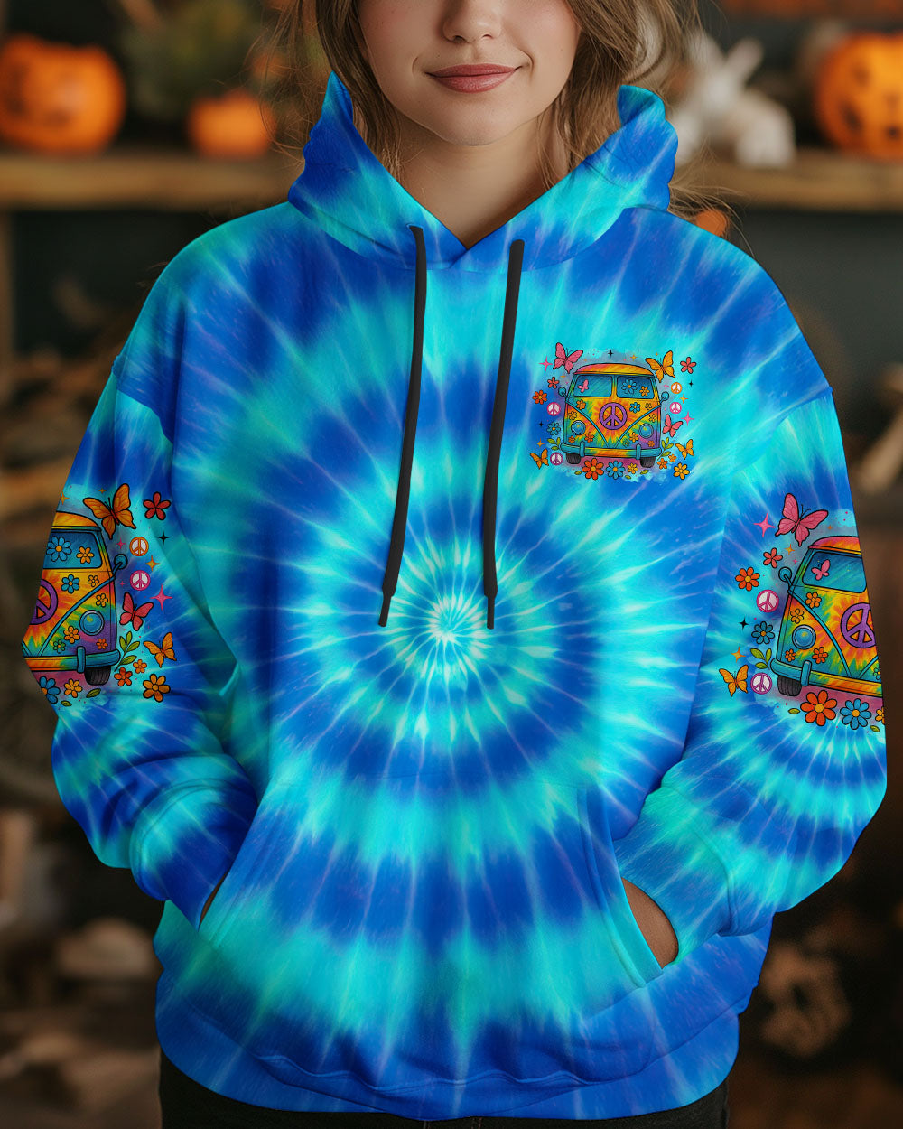 RUNNING AGAINST THE WIND TIE DYE ALL OVER PRINT - TYTM1904252