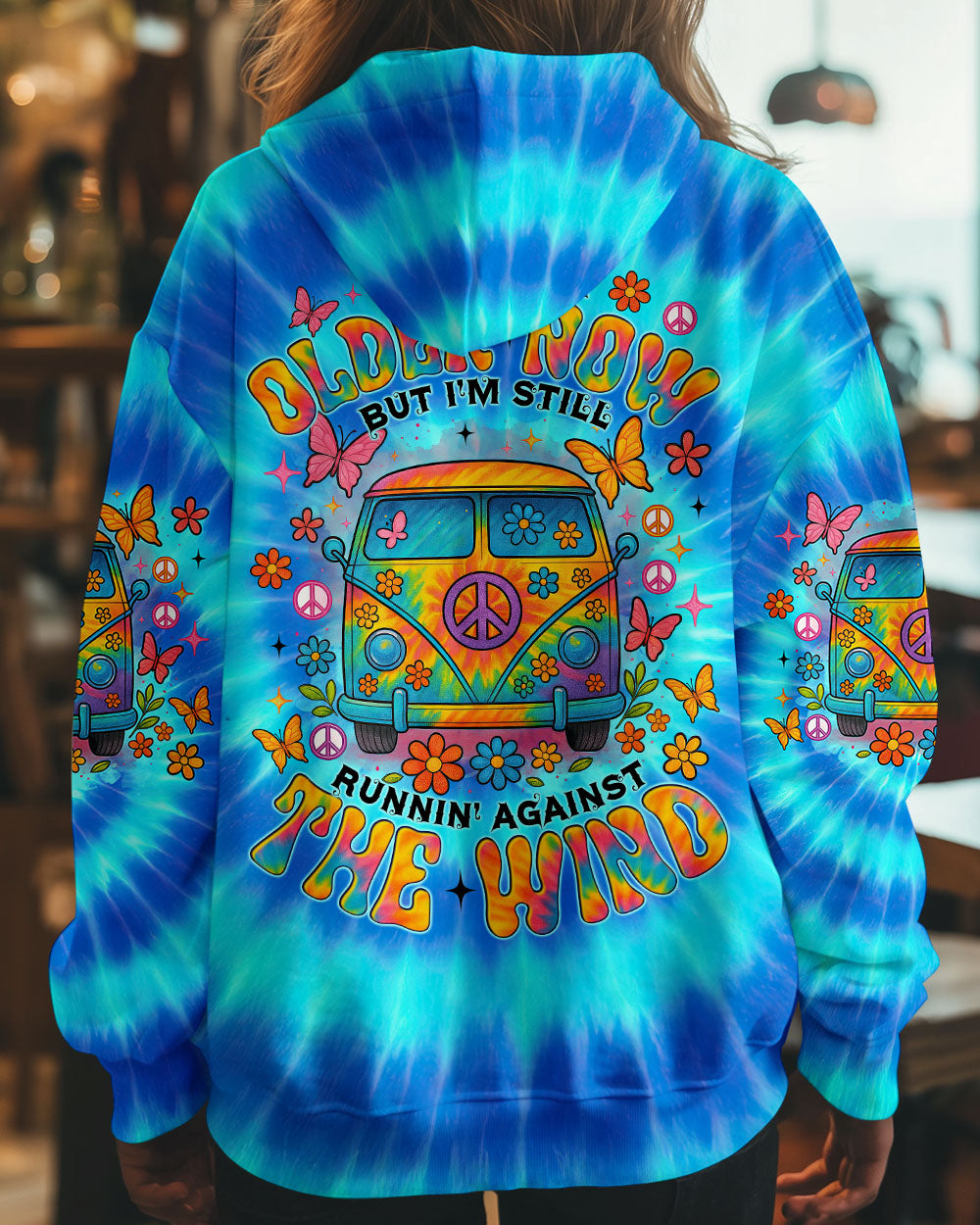 RUNNING AGAINST THE WIND TIE DYE ALL OVER PRINT - TYTM1904252