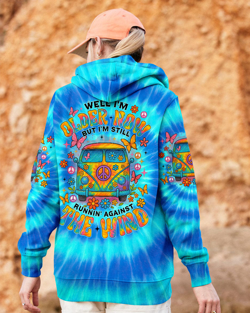 RUNNING AGAINST THE WIND TIE DYE ALL OVER PRINT - TYTM1904252