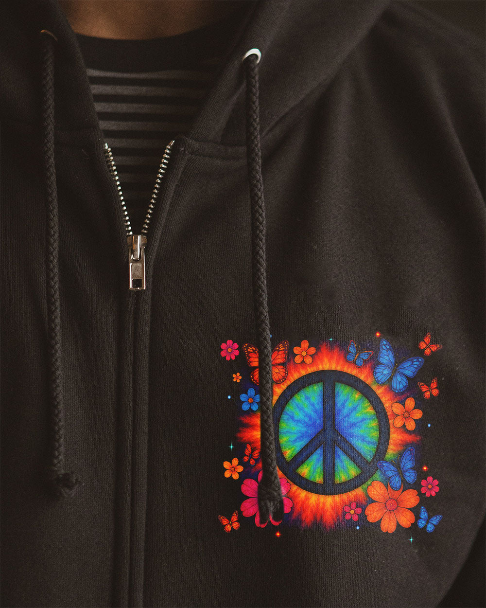 IMAGINE ALL THE PEOPLE LIVING LIFE IN PEACE TIE DYE ALL OVER PRINT - TYTM1905251