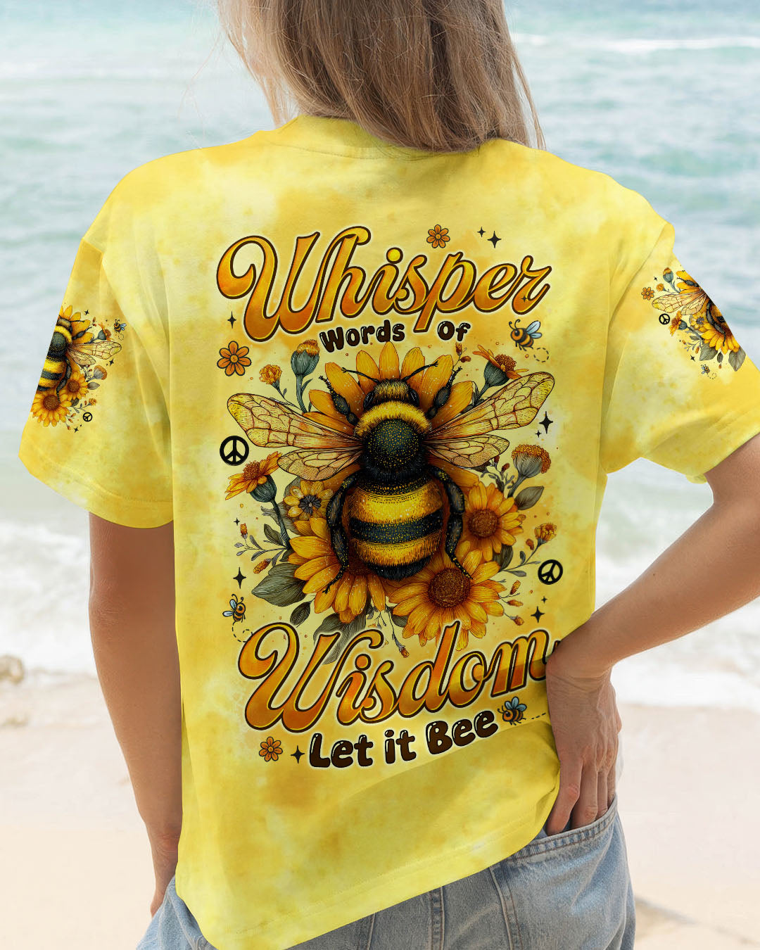 WHISPER WORDS OF WISDOM LET IT BEE ALL OVER PRINT - TYTM1906251