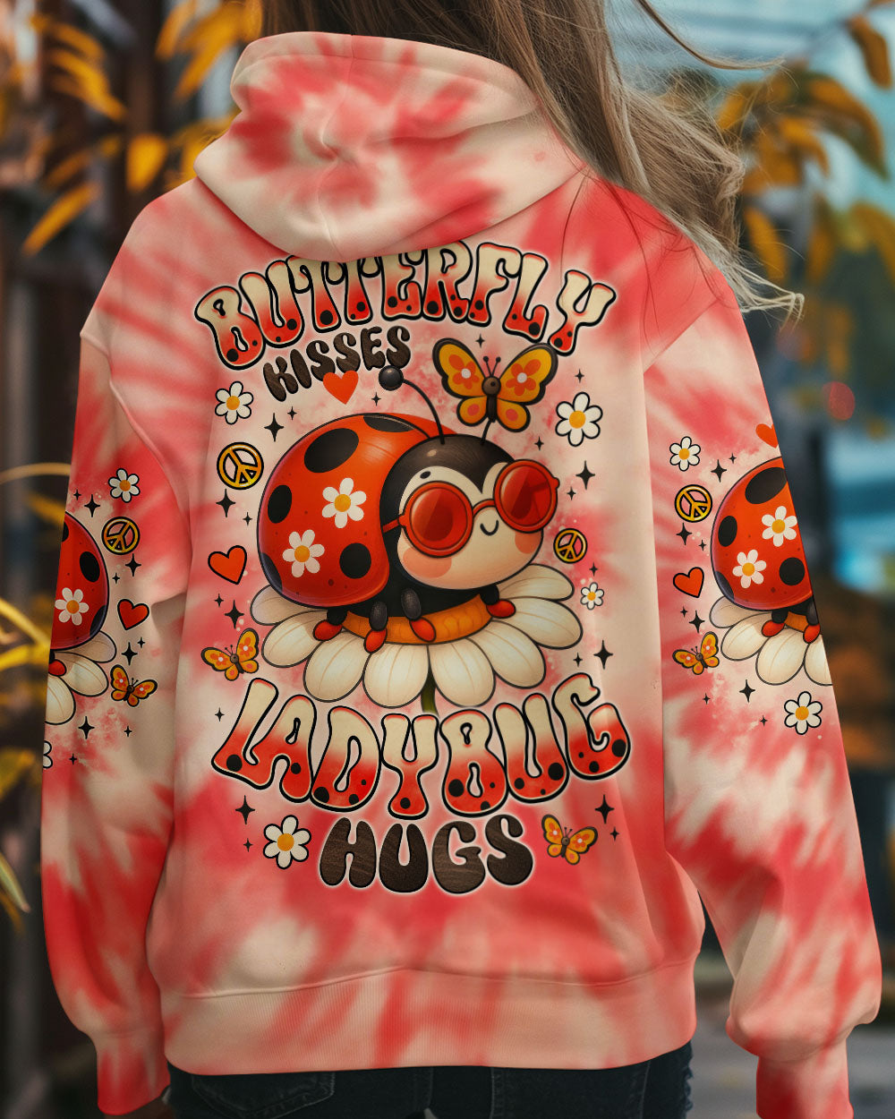 BUTTERFLY KISSES AND LADYBUG HUGS ALL OVER PRINT - TYTM1906252