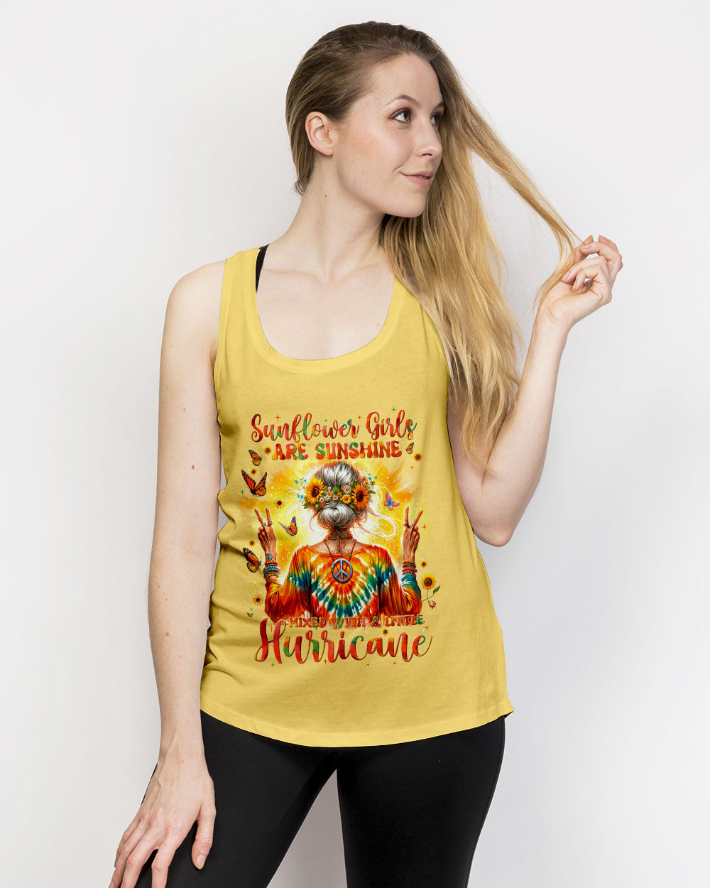 SUNFLOWER GIRLS ALL OVER PRINT - TYTM2005244
