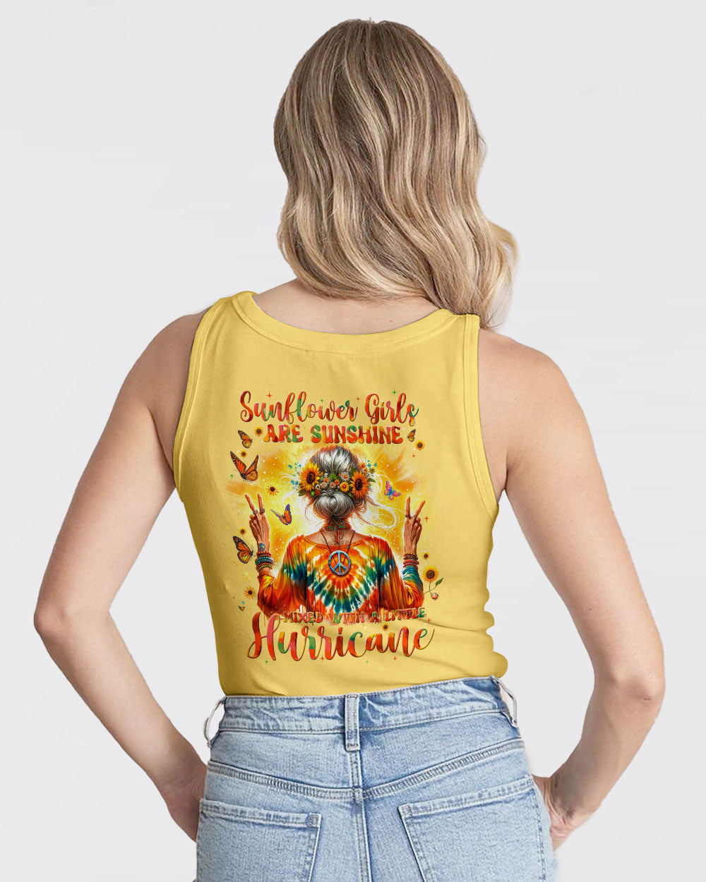 SUNFLOWER GIRLS ALL OVER PRINT - TYTM2005244