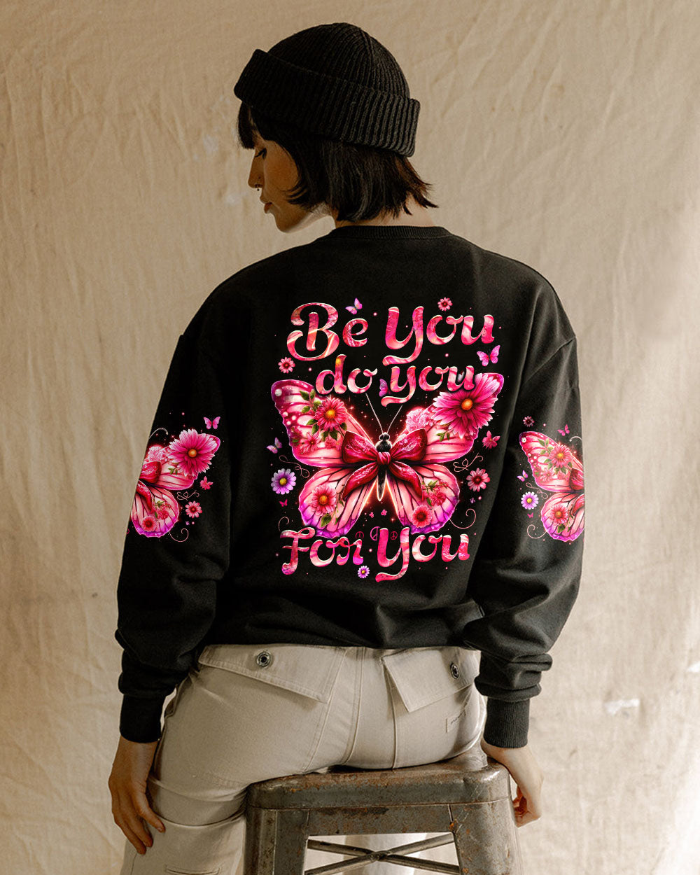 BE YOU DO YOU FOR YOU BUTTERFLY ALL OVER PRINT - TYTM2006241