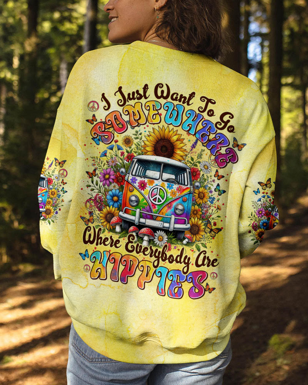 EVERYBODY ARE HIPPIES ALL OVER PRINT - TYTM2008241