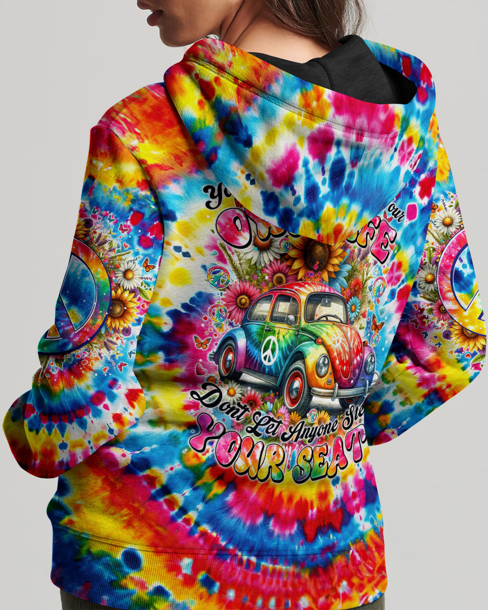 YOU'RE THE DRIVER OF YOUR OWN LIFE TIE DYE ALL OVER PRINT - TYTM2201243