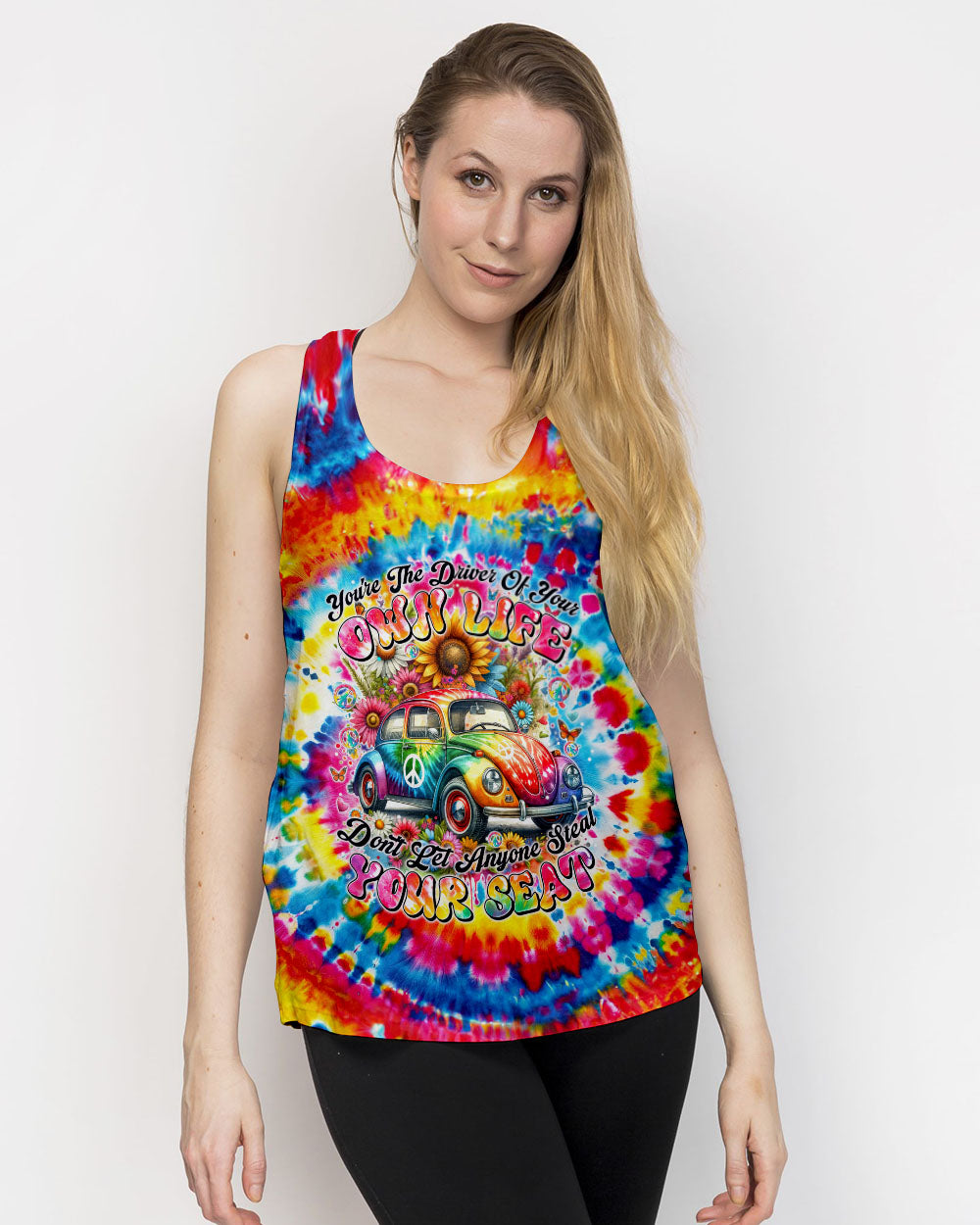 YOU'RE THE DRIVER OF YOUR OWN LIFE TIE DYE ALL OVER PRINT - TYTM2201243