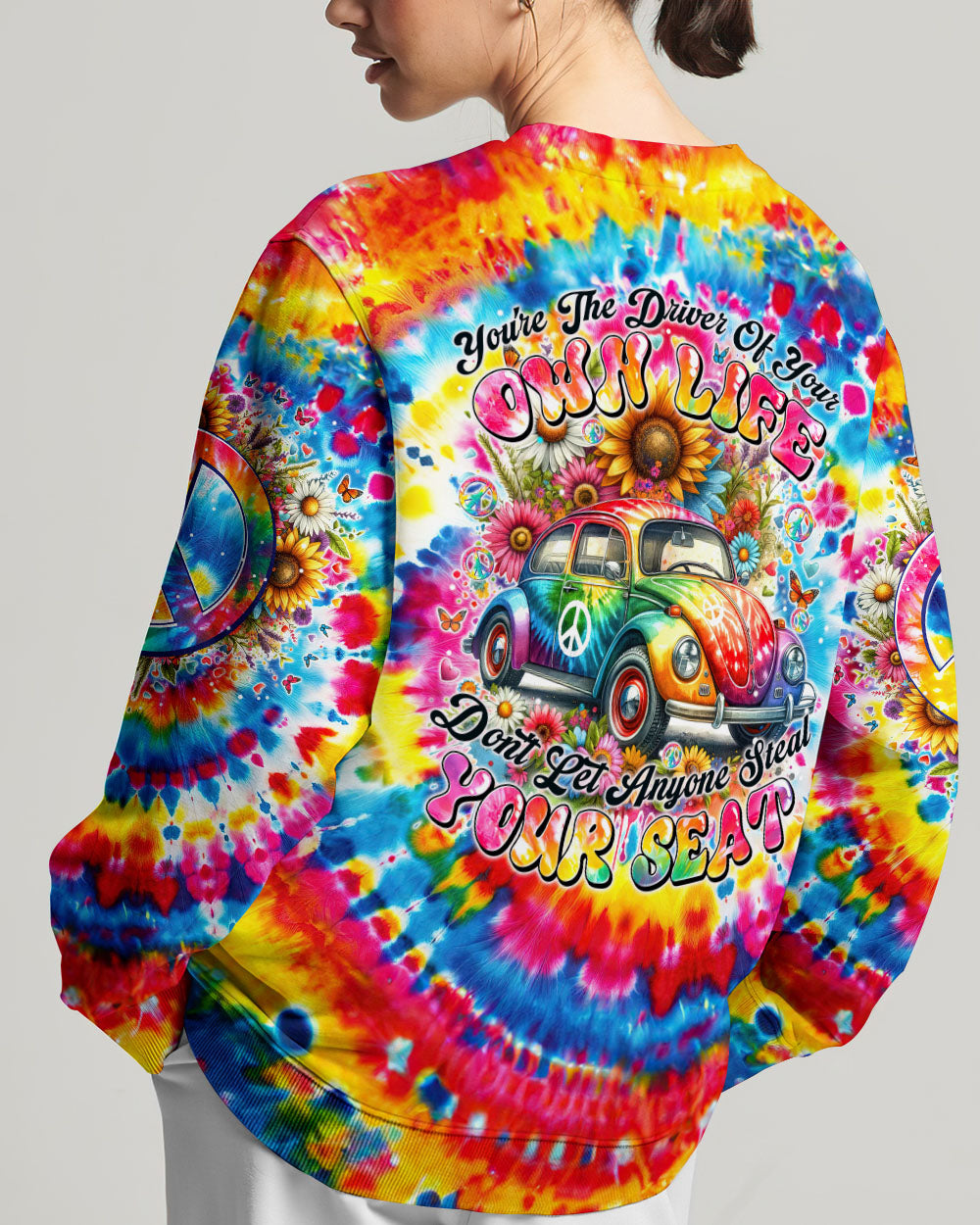 YOU'RE THE DRIVER OF YOUR OWN LIFE TIE DYE ALL OVER PRINT - TYTM2201243