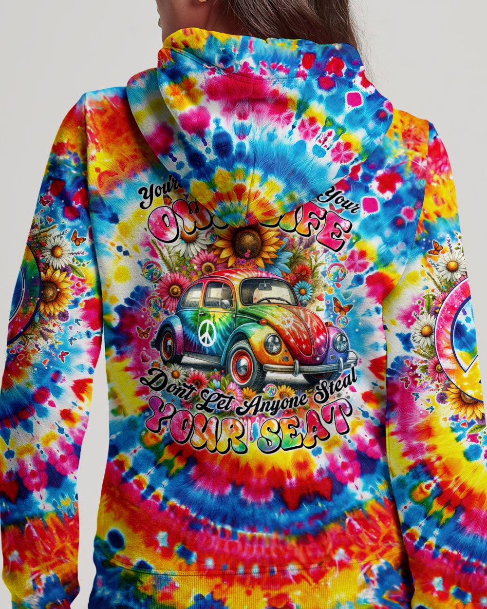 YOU'RE THE DRIVER OF YOUR OWN LIFE TIE DYE ALL OVER PRINT - TYTM2201243