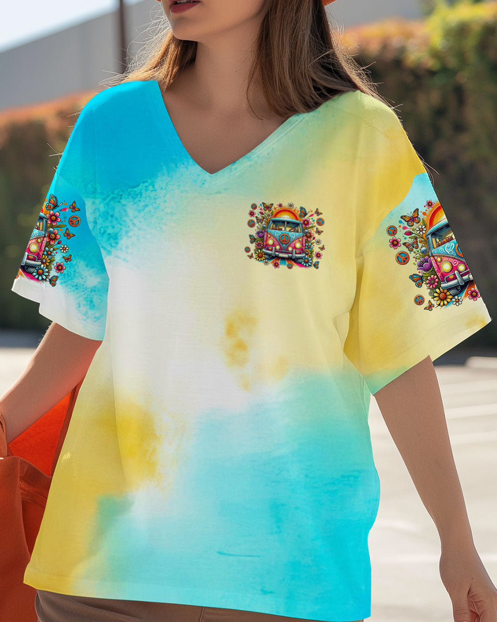 RUNNING AGAINST THE WIND SUNFLOWER LEOPARD ALL OVER PRINT - TYTM2201253