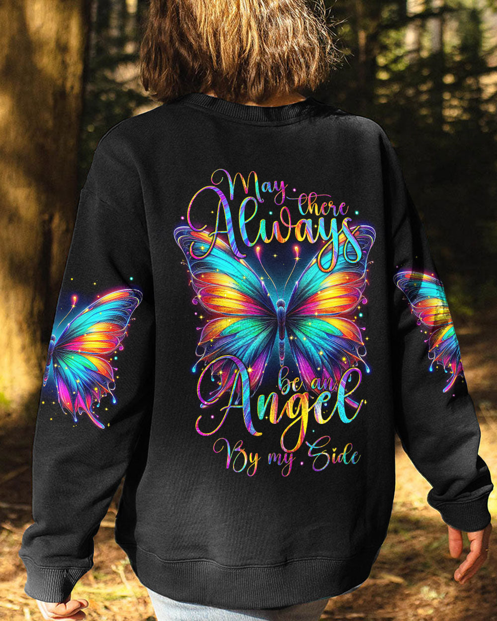 ANGEL BY MY SIDE BUTTERFLY ALL OVER PRINT - TYTM2204241