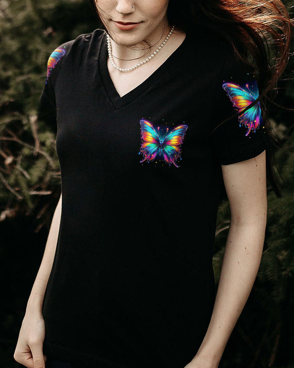 ANGEL BY MY SIDE BUTTERFLY ALL OVER PRINT - TYTM2204241