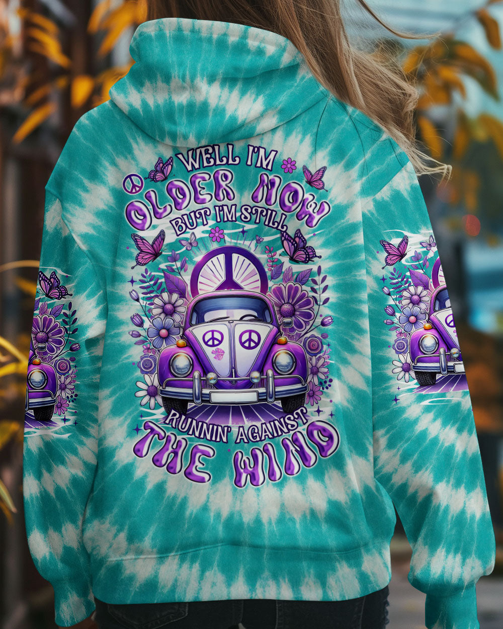 RUNNING AGAINST THE WIND TIE DYE ALL OVER PRINT - TYTM2204252