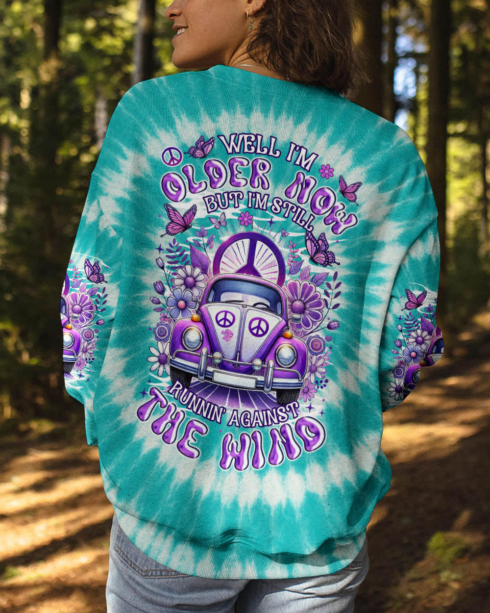 RUNNING AGAINST THE WIND TIE DYE ALL OVER PRINT - TYTM2204252
