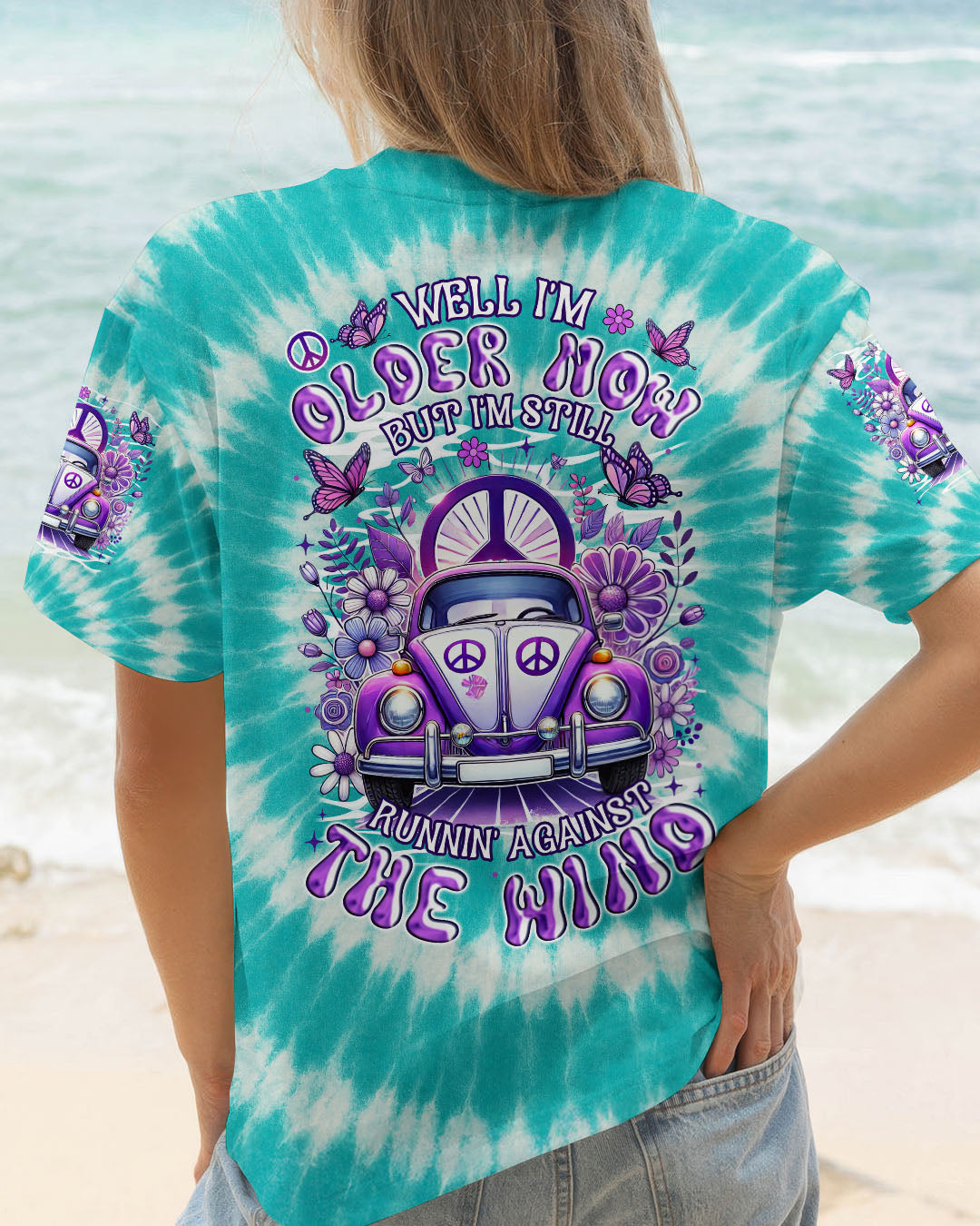 RUNNING AGAINST THE WIND TIE DYE ALL OVER PRINT - TYTM2204252