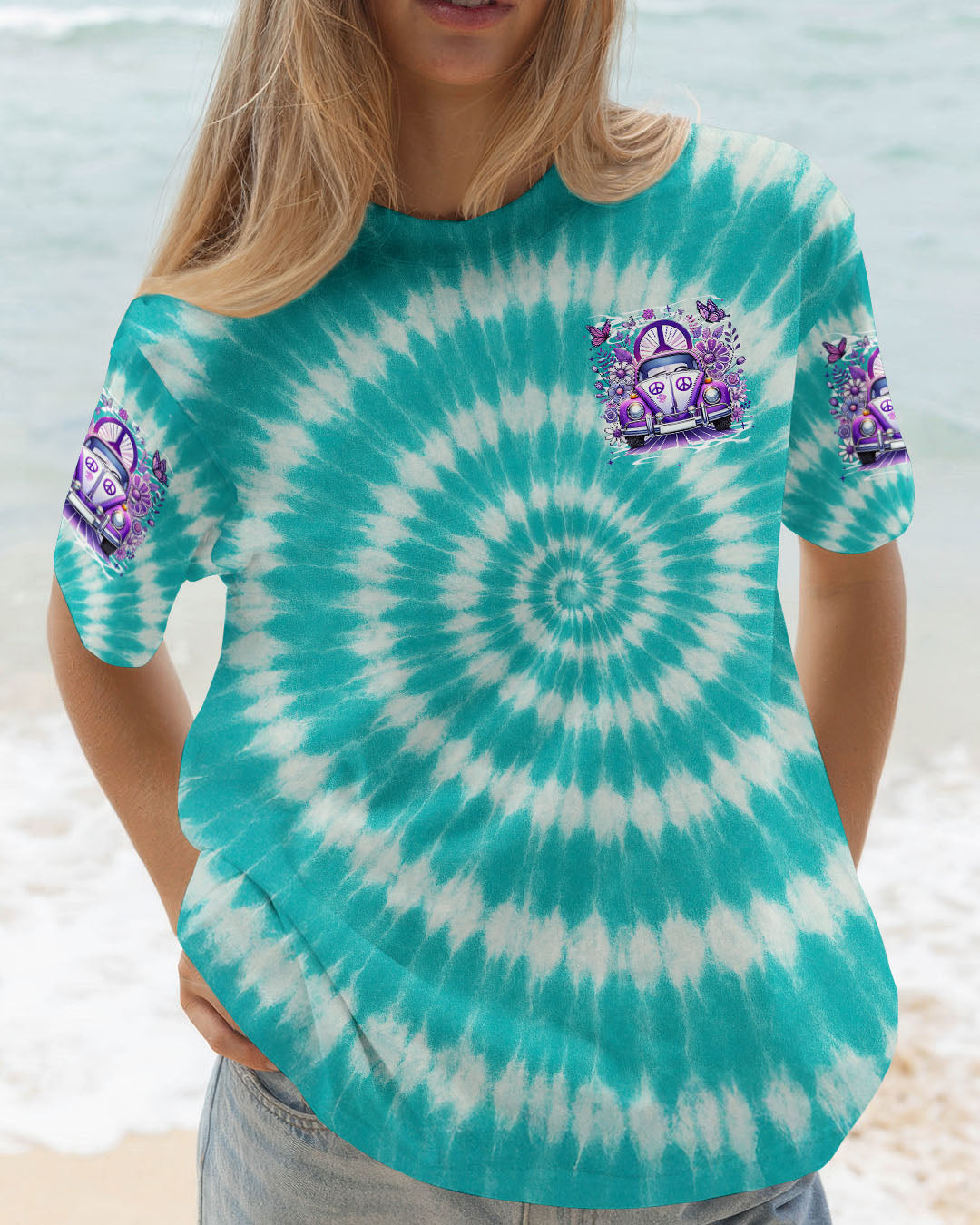 RUNNING AGAINST THE WIND TIE DYE ALL OVER PRINT - TYTM2204252