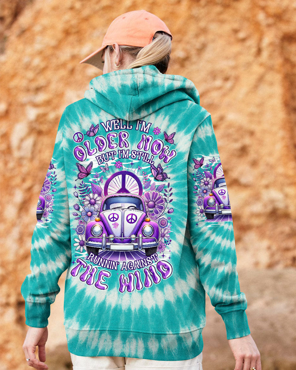 RUNNING AGAINST THE WIND TIE DYE ALL OVER PRINT - TYTM2204252