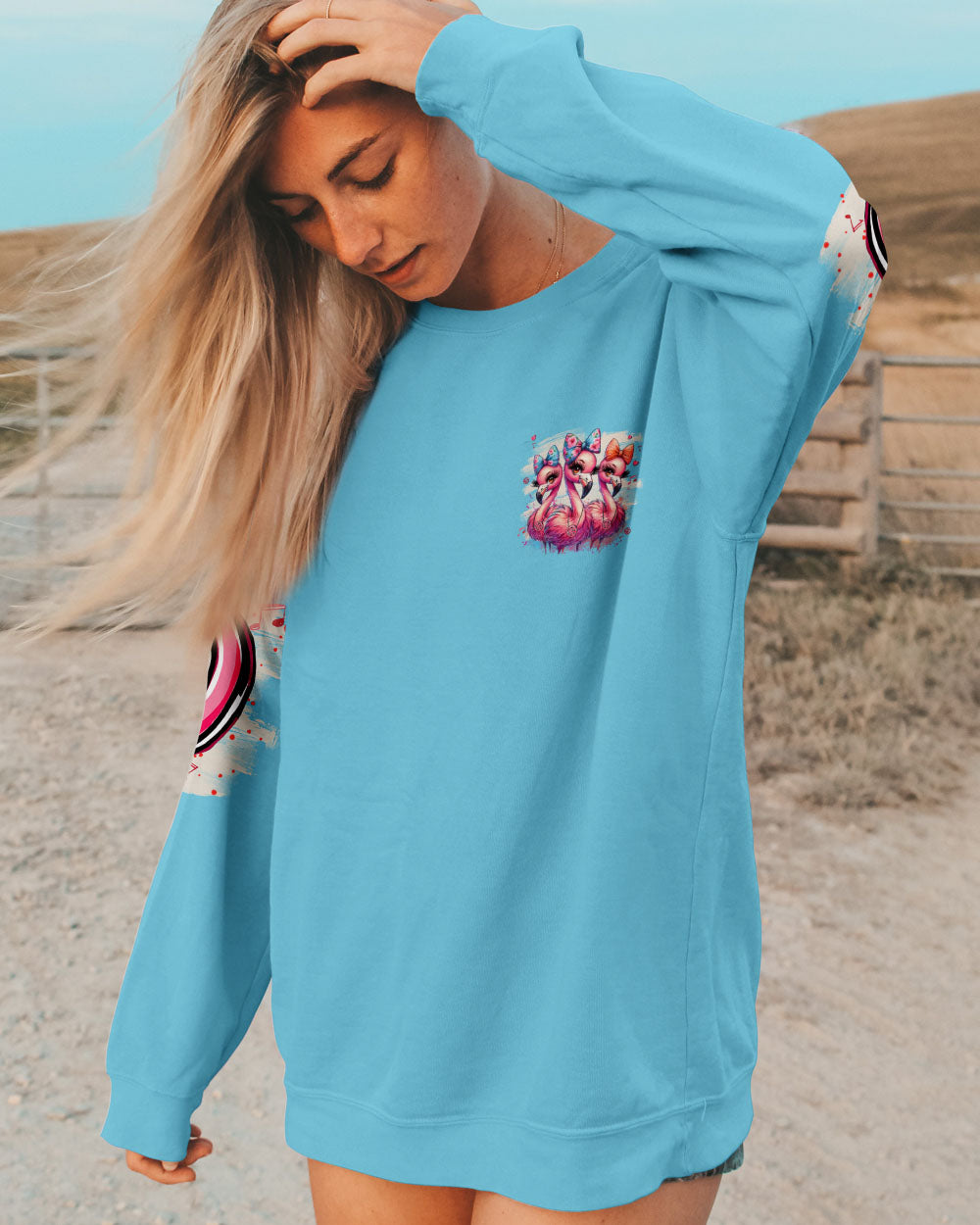 GOOD TIMES CRAZY FRIEND FLAMINGO ALL OVER PRINT - TYTM2205243