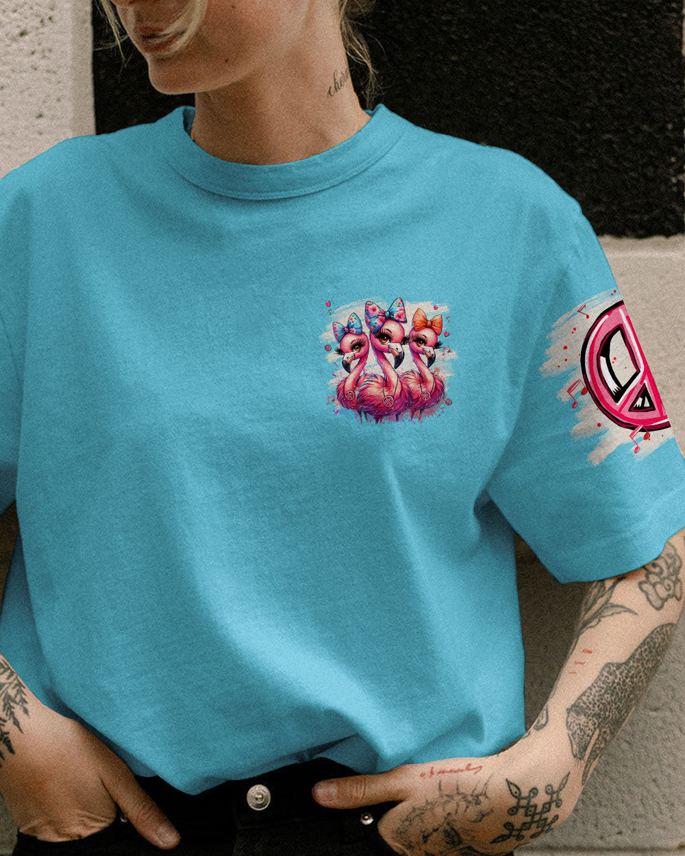 GOOD TIMES CRAZY FRIEND FLAMINGO ALL OVER PRINT - TYTM2205243