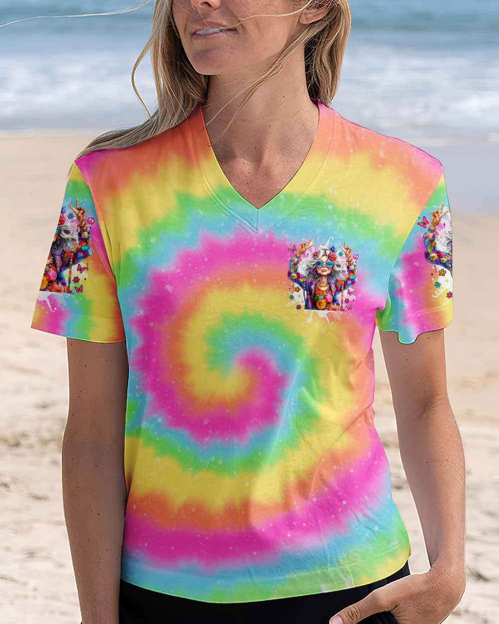 OLD HIPPIES TIE DYE ALL OVER PRINT - TYTM2205251
