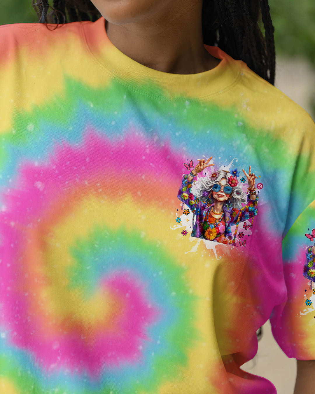 OLD HIPPIES TIE DYE ALL OVER PRINT - TYTM2205251