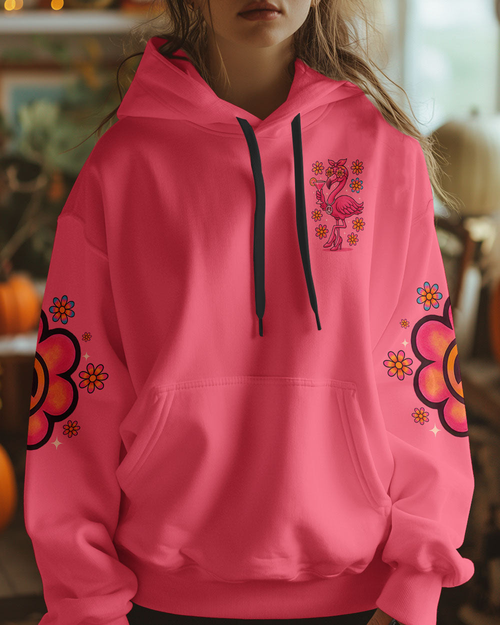 PRETTY IN PINK FLAMINGO ALL OVER PRINT - TYTM2205254