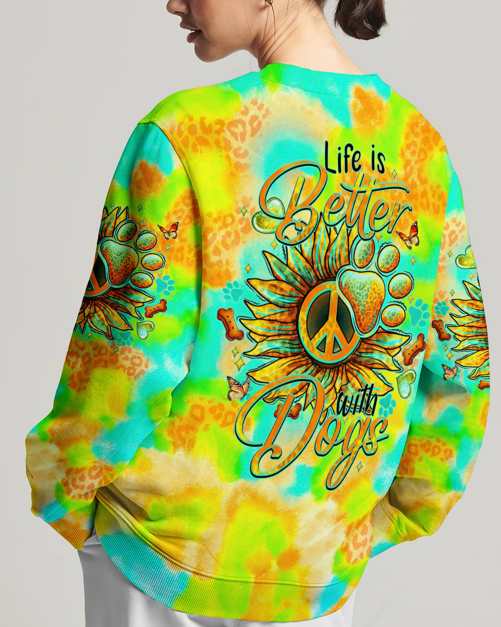 LIFE IS BETTER WITH DOGS ALL OVER PRINT - TYTM2207241