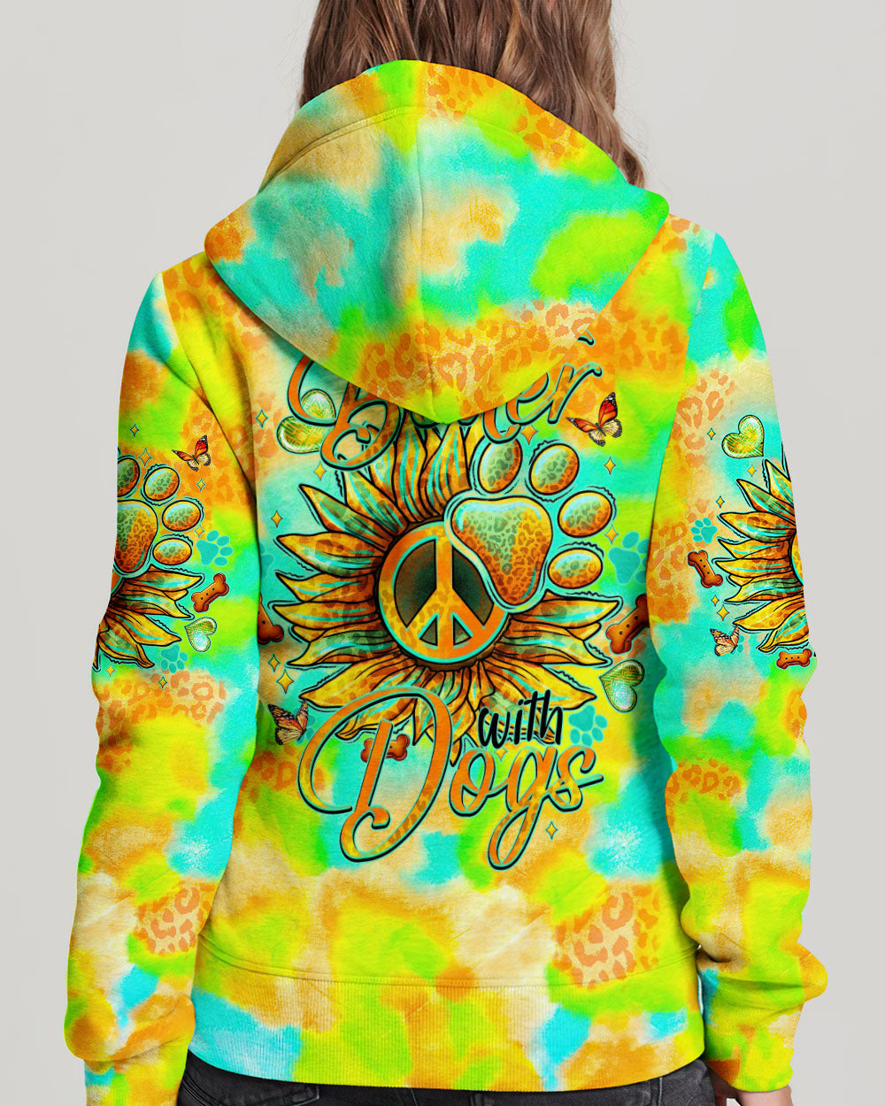 LIFE IS BETTER WITH DOGS ALL OVER PRINT - TYTM2207241