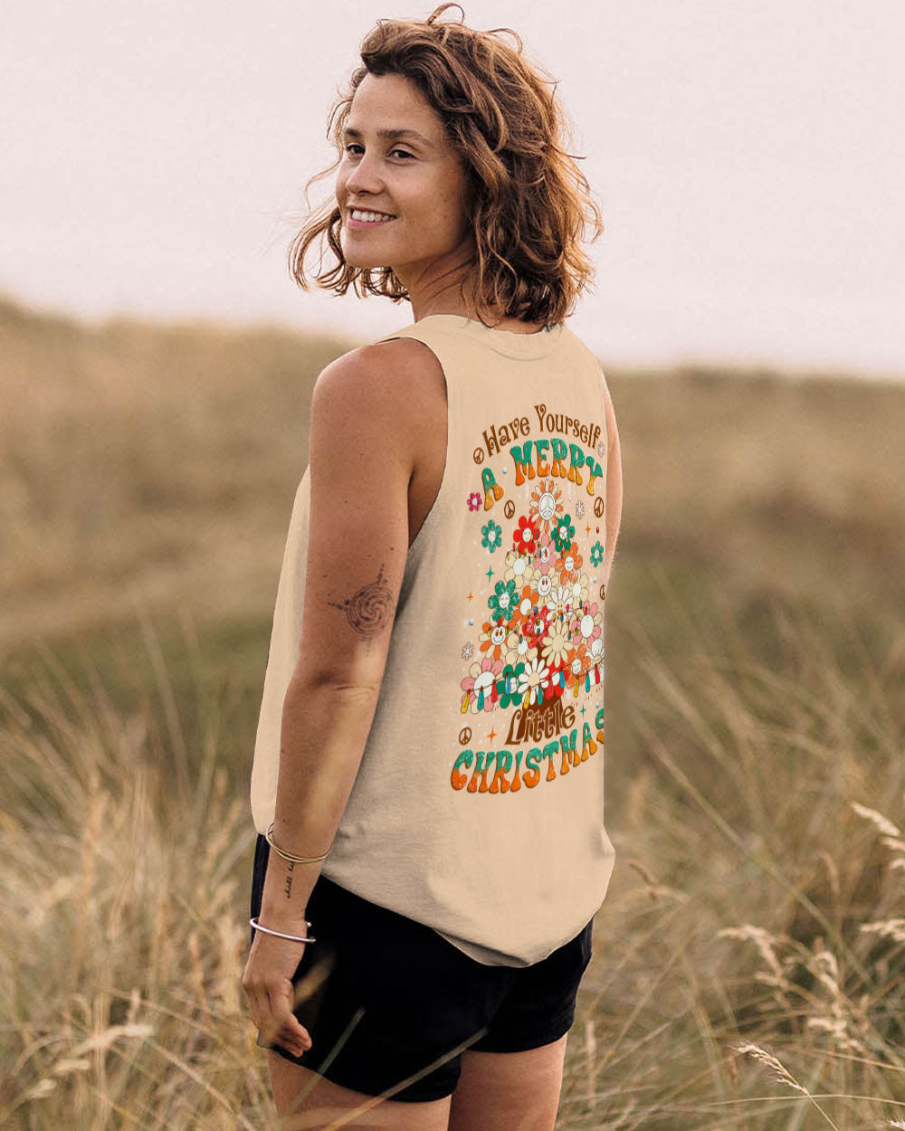 HAVE YOURSELF A MERRY LITTLE CHRISTMAS TREE HIPPIE ALL OVER PRINT - TYTM2210241
