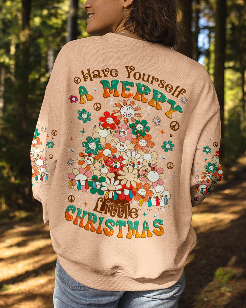 HAVE YOURSELF A MERRY LITTLE CHRISTMAS TREE HIPPIE ALL OVER PRINT - TYTM2210241