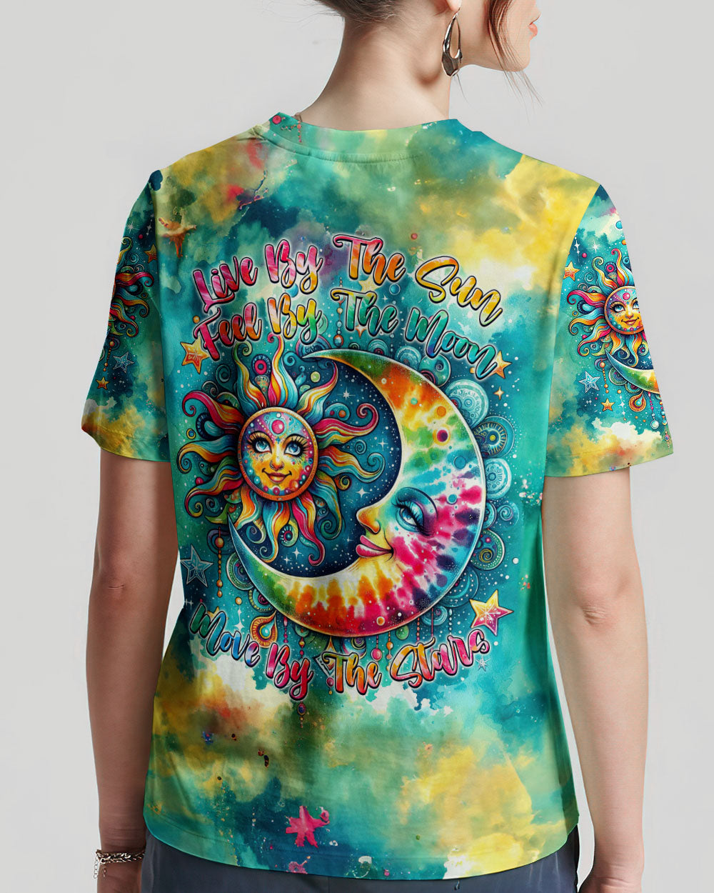 LIVE BY THE SUN TIE DYE ALL OVER PRINT - TYTM2211234