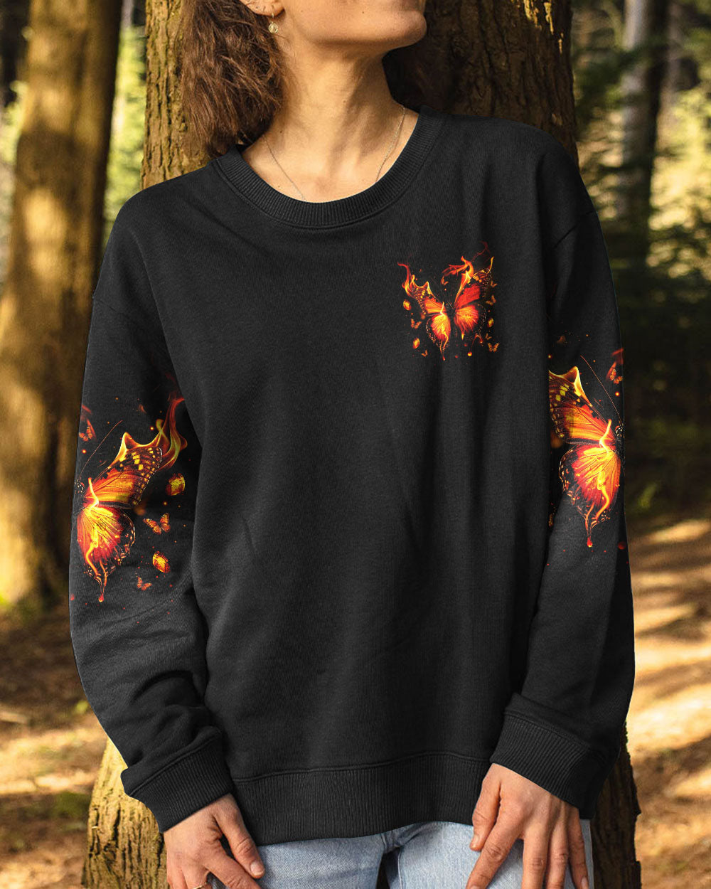 WHISPER WORDS OF WISDOM LET IT BE BUTTERFLY ALL OVER PRINT - TYTM2211241