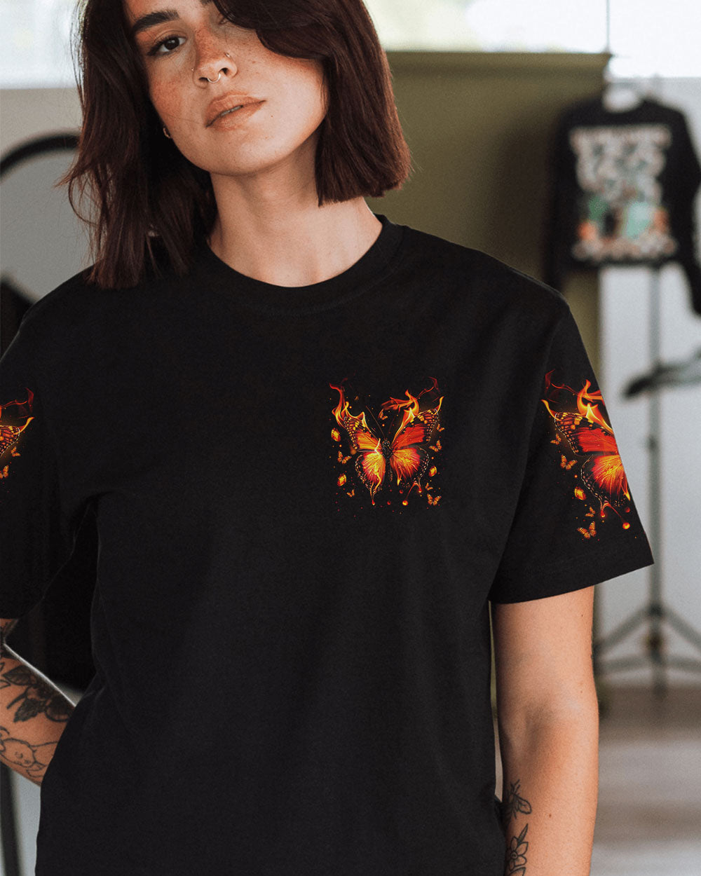 WHISPER WORDS OF WISDOM LET IT BE BUTTERFLY ALL OVER PRINT - TYTM2211241