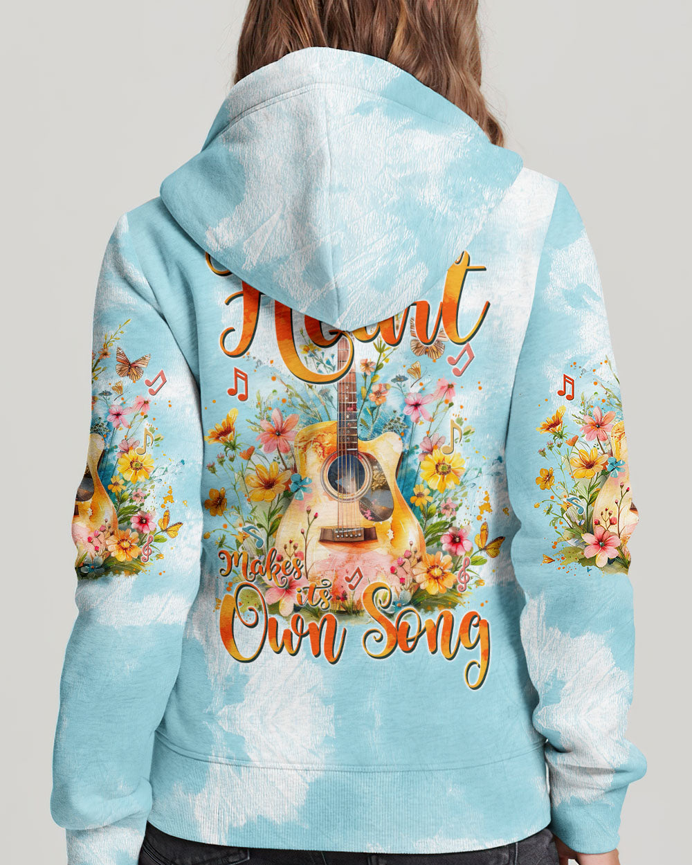 A CHEERFUL HEART MAKES ITS OWN SONG GUITAR ALL OVER PRINT - TYTM2303244