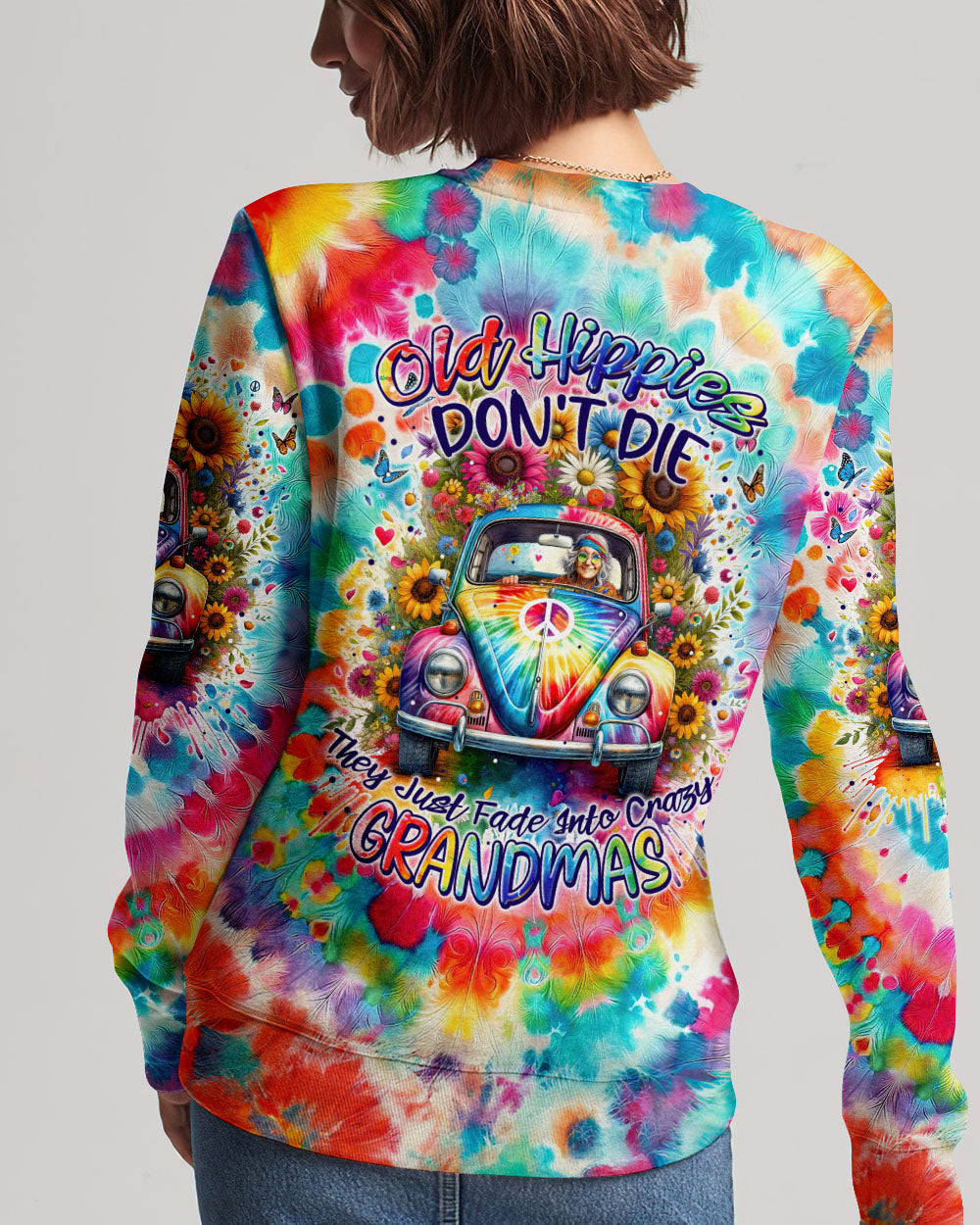 OLD HIPPIES TIE DYE ALL OVER PRINT - TYTM2304241