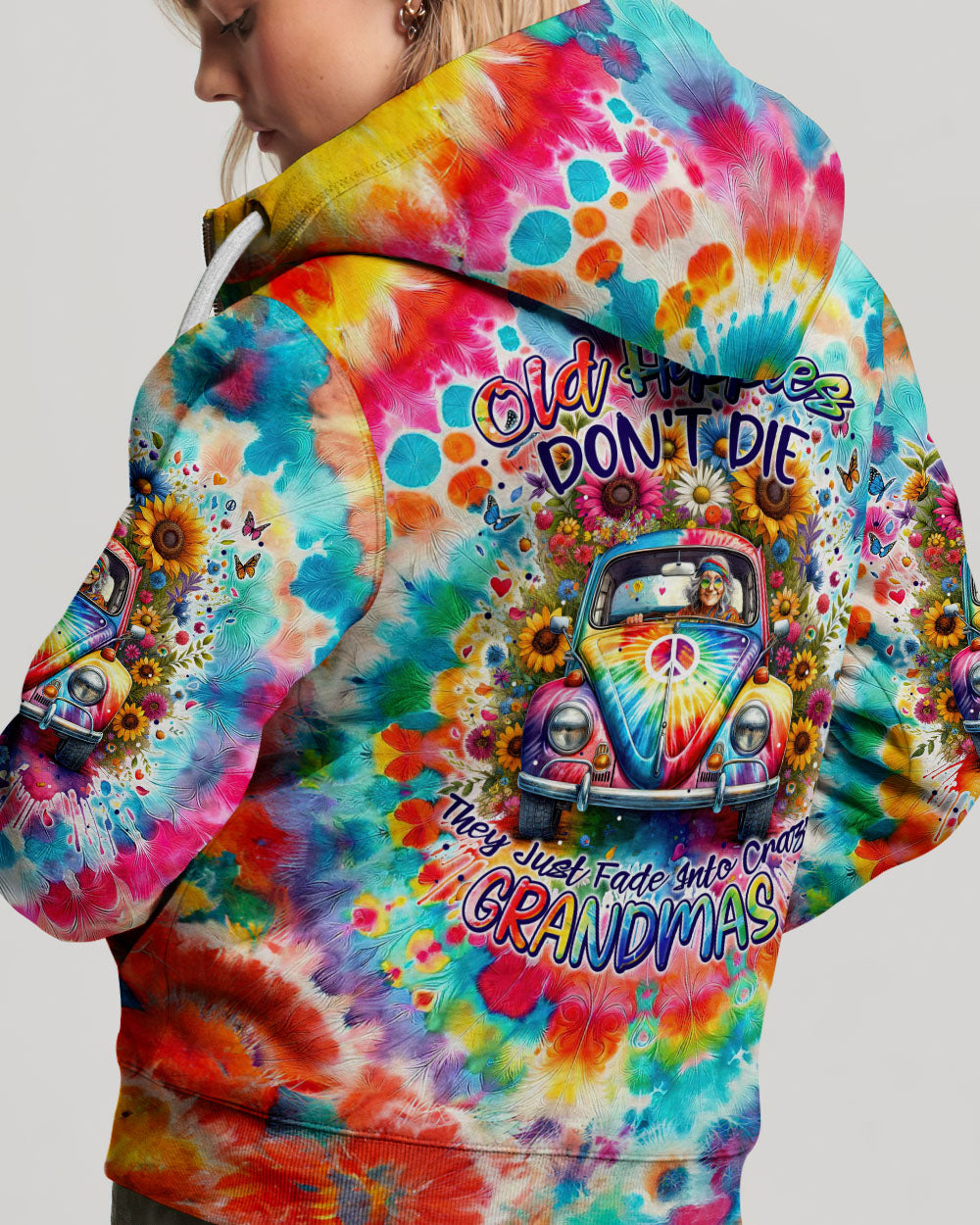 OLD HIPPIES TIE DYE ALL OVER PRINT - TYTM2304241
