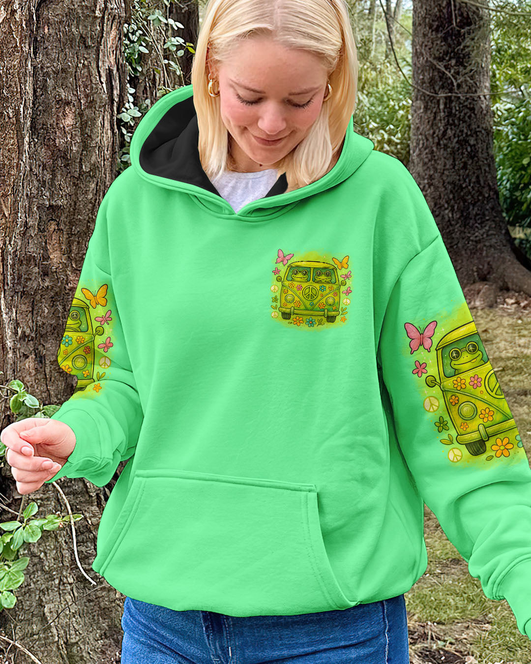 GOOD TIMES CRAZY FRIEND FROG ALL OVER PRINT - TYTM2304251