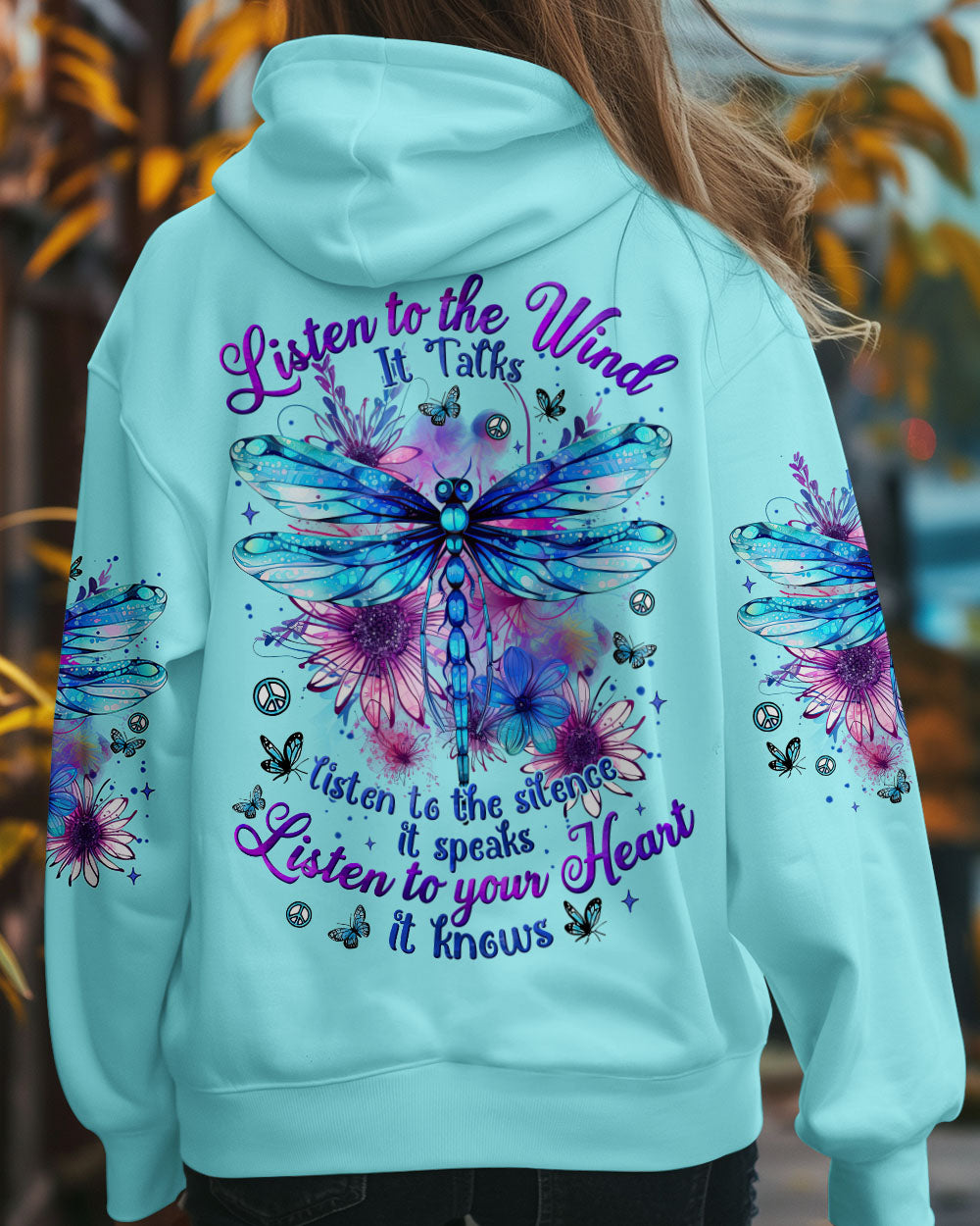 LISTEN TO THE WIND DRAGONFLY ALL OVER PRINT - TYTM2304254