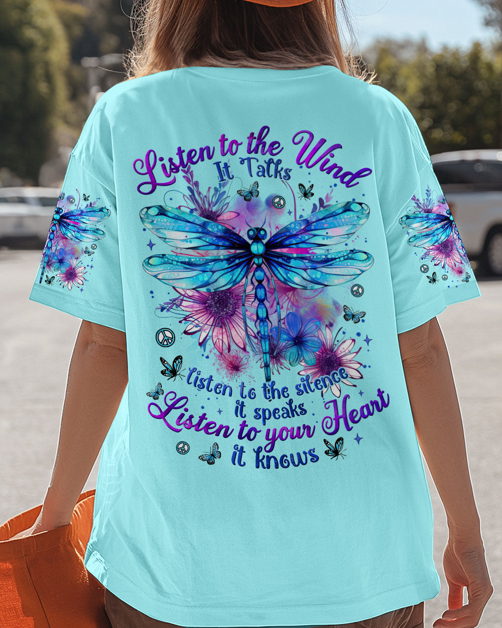 LISTEN TO THE WIND DRAGONFLY ALL OVER PRINT - TYTM2304254