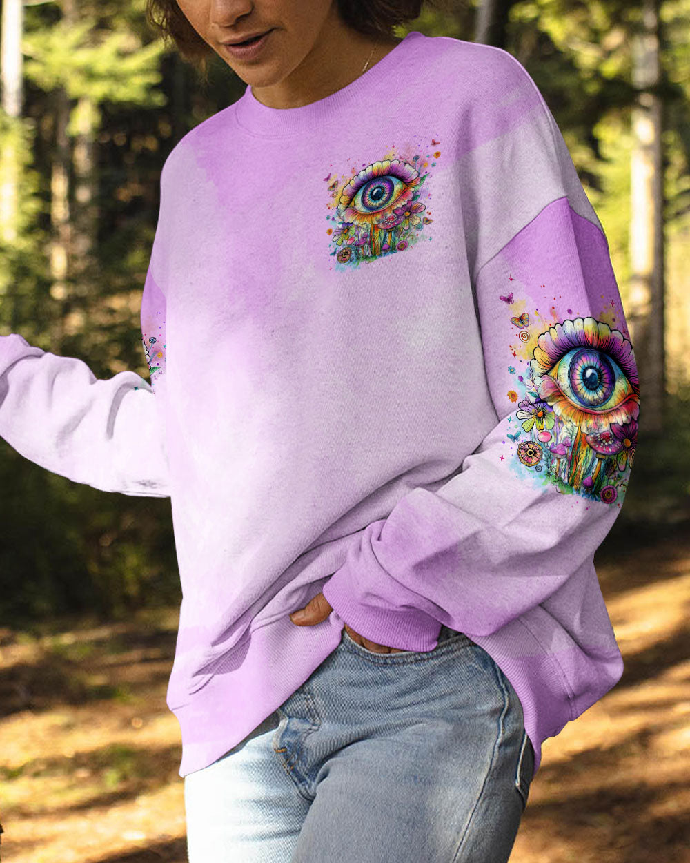 TURN ON TUNE IN DROP OUT ALL OVER PRINT - TYTM2309243