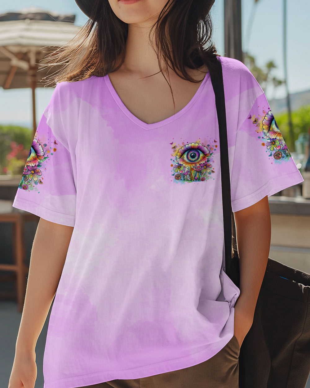 TURN ON TUNE IN DROP OUT ALL OVER PRINT - TYTM2309243