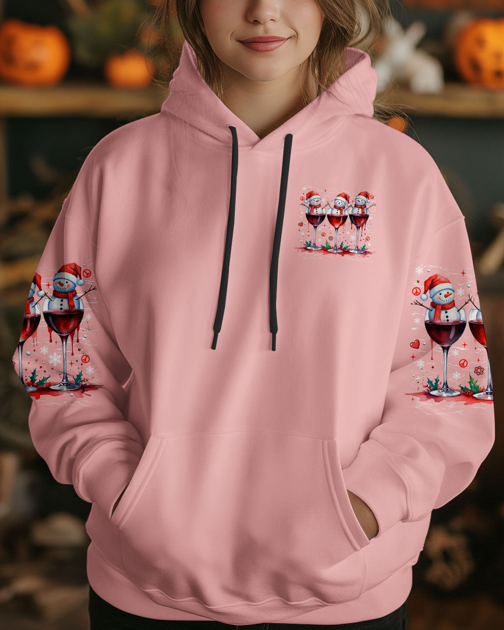 CHILLIN' WITH MY SNOWMIES CHRISTMAS ALL OVER PRINT - TYTM2310244