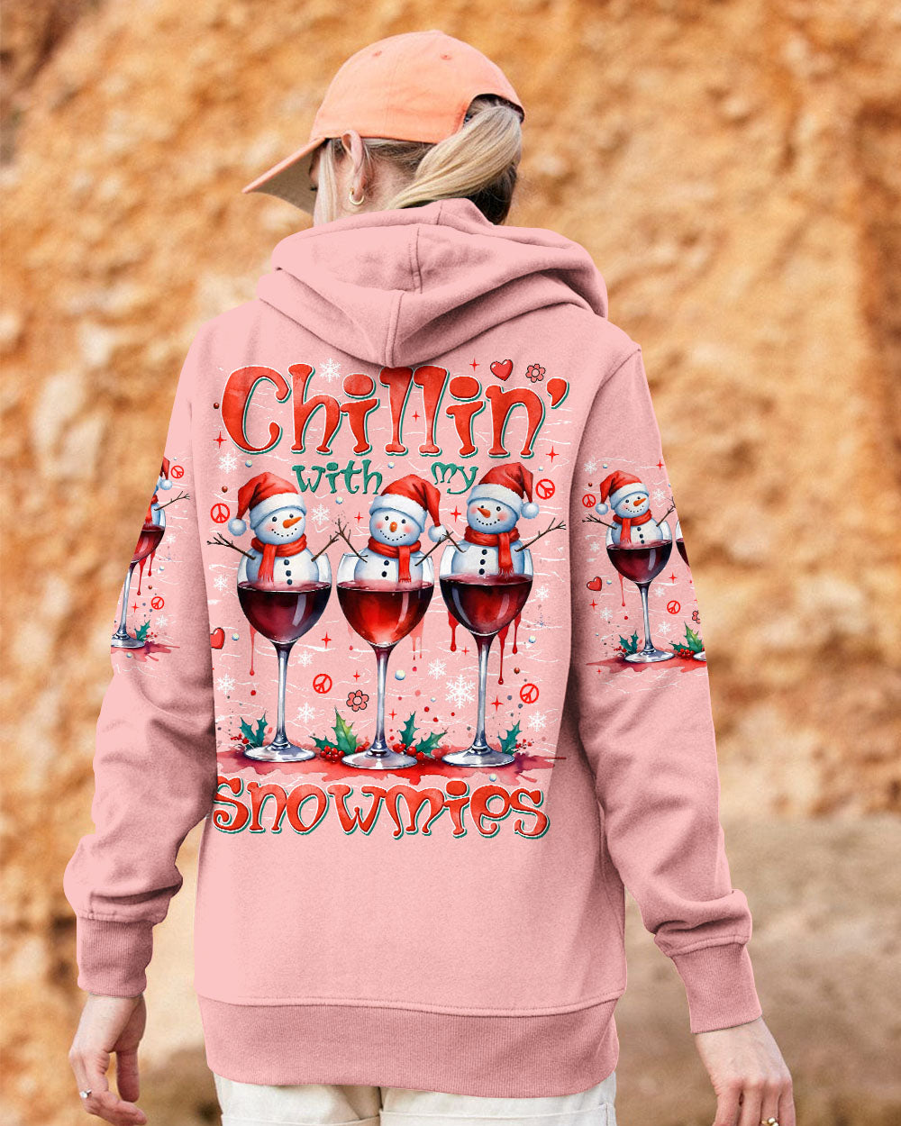 CHILLIN' WITH MY SNOWMIES CHRISTMAS ALL OVER PRINT - TYTM2310244